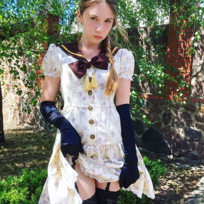 Blonde white college girl Beggie-chan in Eastern Europe, chastity banded and seen the crack of the important place ww 16th image