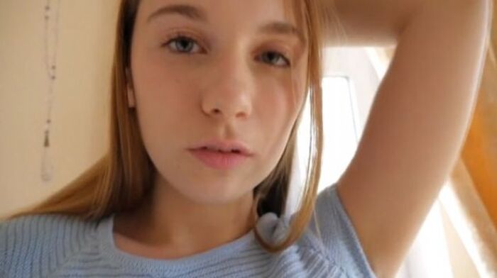 Blonde white college girl Beggie-chan in Eastern Europe, chastity banded and seen the crack of the important place ww 24th image