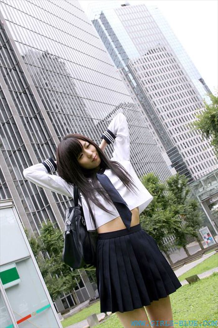 The image that the female high-school cos beautiful woman of the black hair serves in the mouth is too radical ww[31 photos] 2th image