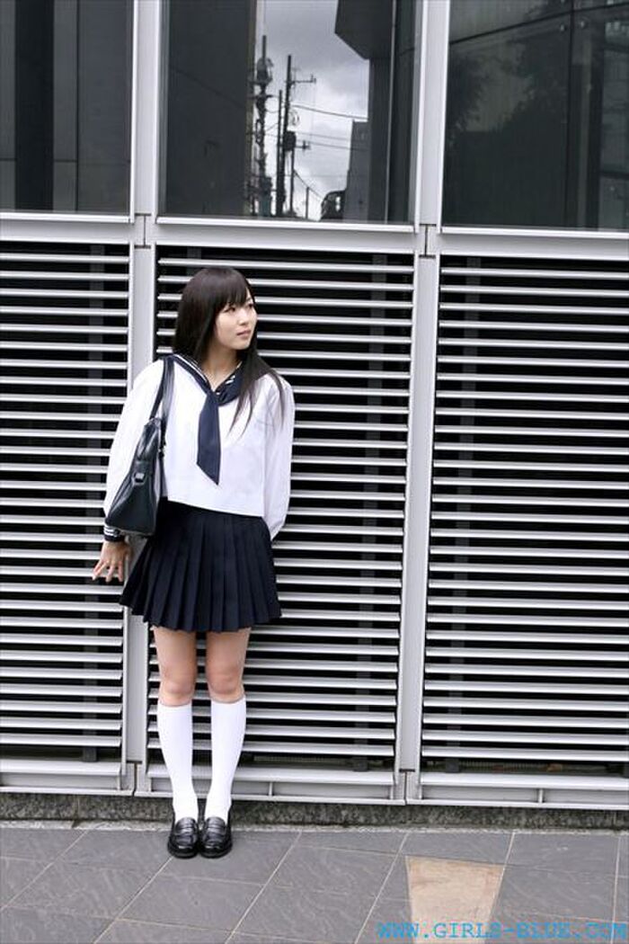 The image that the female high-school cos beautiful woman of the black hair serves in the mouth is too radical ww[31 photos] 25th image