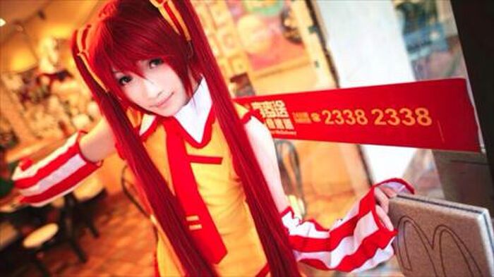 In the image that the beautiful woman is erotic in McDonald's Cos, i collected the erotic in particular [39 photos] 16th image