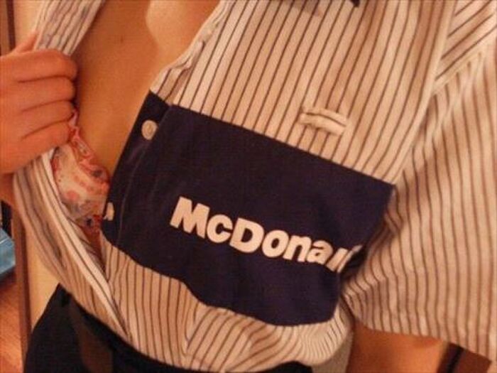 In the image that the beautiful woman is erotic in McDonald's Cos, i collected the erotic in particular [39 photos] 17th image