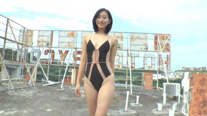 Next-generation beautiful leg queen Miyuki Hayakawa of height 170cm, limit exposure to slender body in tiny lingerie ww 19th image