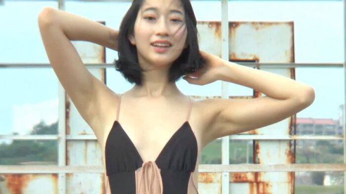 Next-generation beautiful leg queen Miyuki Hayakawa of height 170cm, limit exposure to slender body in tiny lingerie ww 21th image