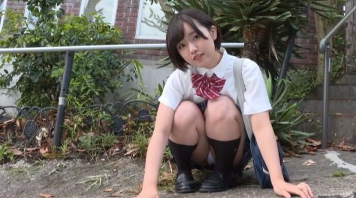 Former Jr idol Kazuki Anju (18), who was extremely popular, is showing off the moriman full doing flexibly in a leotard figure ww 2th image