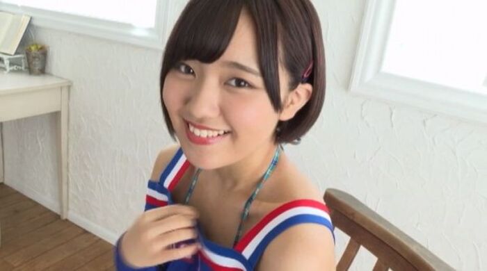 Former Jr idol Kazuki Anju (18), who was extremely popular, is showing off the moriman full doing flexibly in a leotard figure ww 9th image