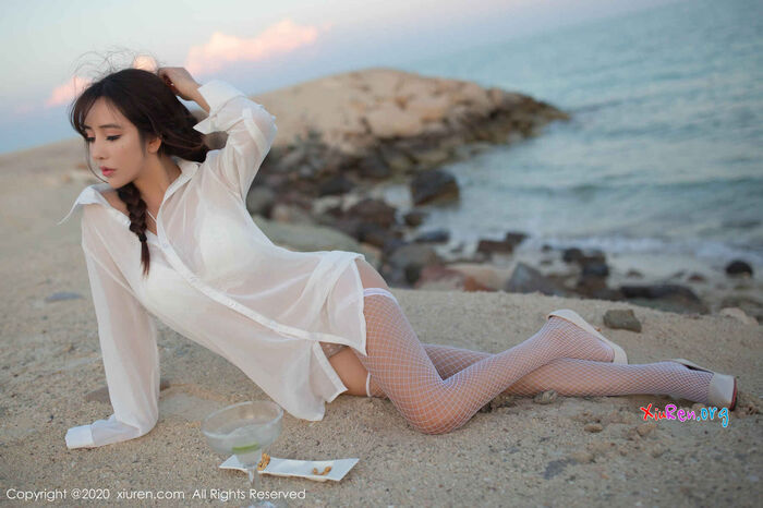 [秀人网XiuRen] N01951 红润养眼开朗女生陶喜乐_lele撩人内衣室外商务高清写真 63P 11th image