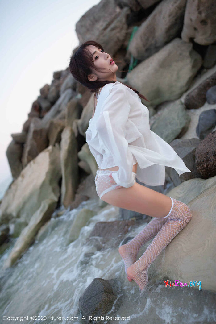[秀人网XiuRen] N01951 红润养眼开朗女生陶喜乐_lele撩人内衣室外商务高清写真 63P 54th image