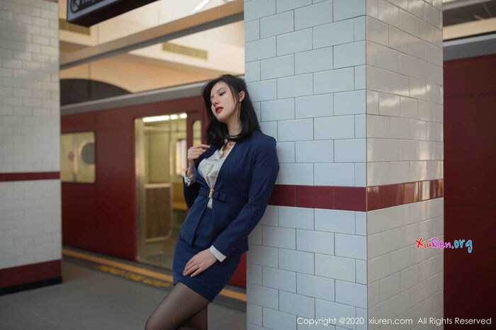 [Hideto网 XiuRen] N01965 骚气电-eye-mimi-femo woman imitation Ayuchi铁 fascinating magatama 黑丝艺术 photo 51P 7th image
