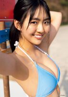 Miss Magazine 2019 Toyoda Luna (18) during NHK appearance, pre-kets show off in a suk water figure that looks too good ww