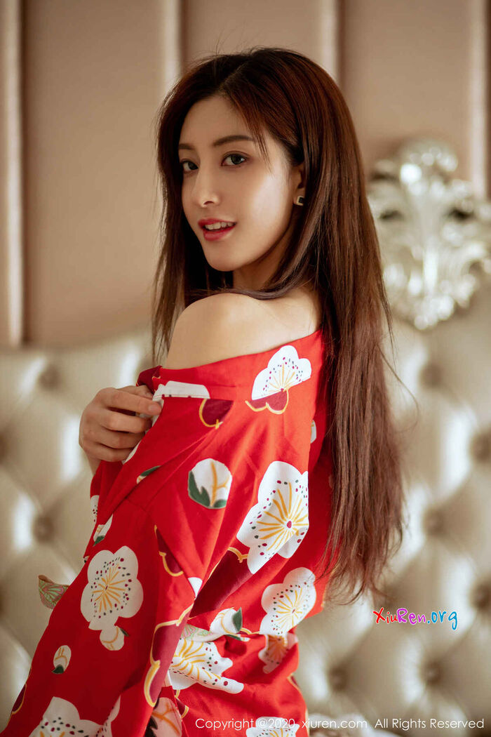 [秀人网XiuRen] N02015 甜美大眼阳光尤物林文文yooki旅馆优美浴衣风情商务写真 65P 13th image