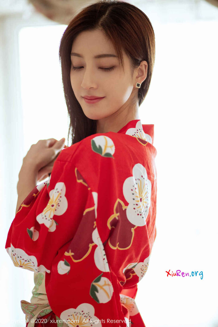 [秀人网XiuRen] N02015 甜美大眼阳光尤物林文文yooki旅馆优美浴衣风情商务写真 65P 15th image