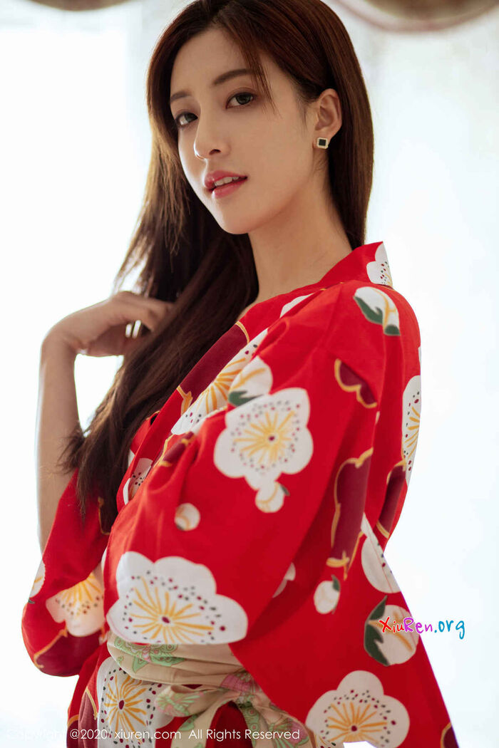 [秀人网XiuRen] N02015 甜美大眼阳光尤物林文文yooki旅馆优美浴衣风情商务写真 65P 17th image