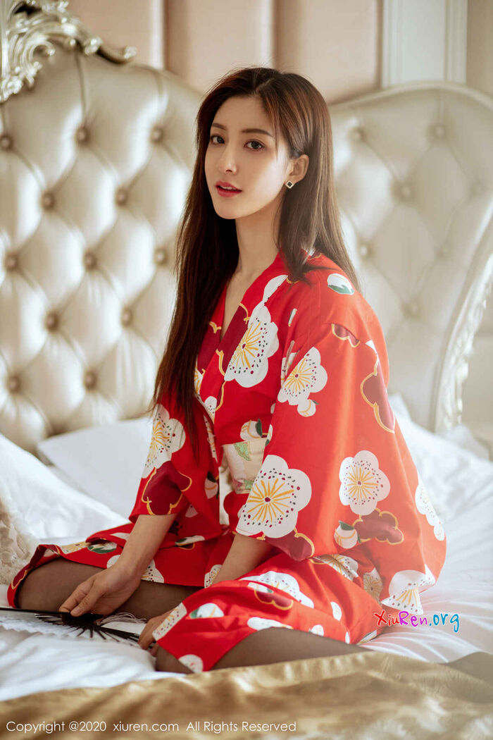[秀人网XiuRen] N02015 甜美大眼阳光尤物林文文yooki旅馆优美浴衣风情商务写真 65P 4th image