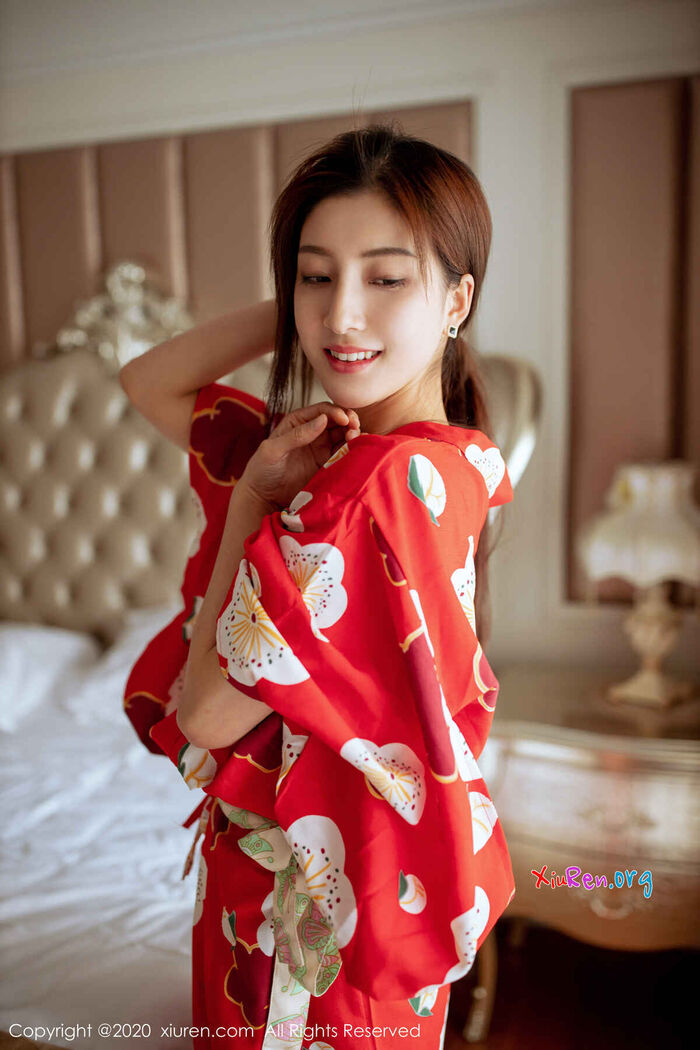 [秀人网XiuRen] N02015 甜美大眼阳光尤物林文文yooki旅馆优美浴衣风情商务写真 65P 65th image