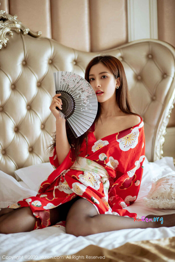 [秀人网XiuRen] N02015 甜美大眼阳光尤物林文文yooki旅馆优美浴衣风情商务写真 65P 9th image