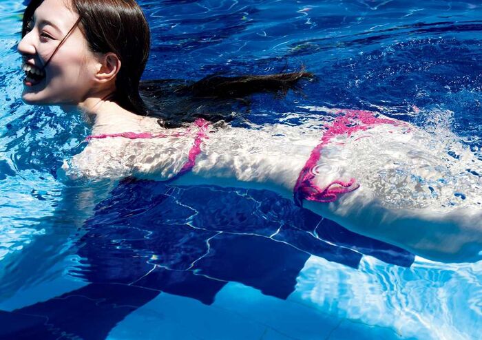 Nakata KanaGinogi Nogizaka's Best Big Photo Collection Swimsuit Gravure Images, etc. 50 Photos 49th image