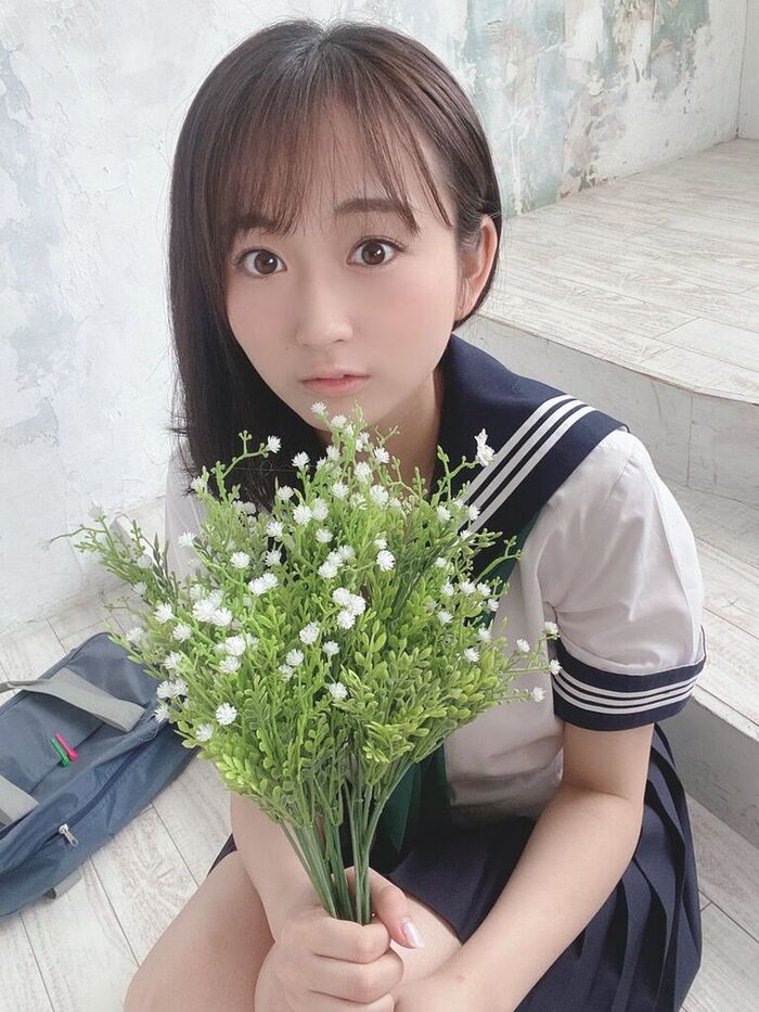 Nishioka Rina, Echiechi Maid's Appearance Is Too Sexy! The swimsuit gravure off shot photograph of the child face Loli big idol is echoed when it is too cute! 5th image