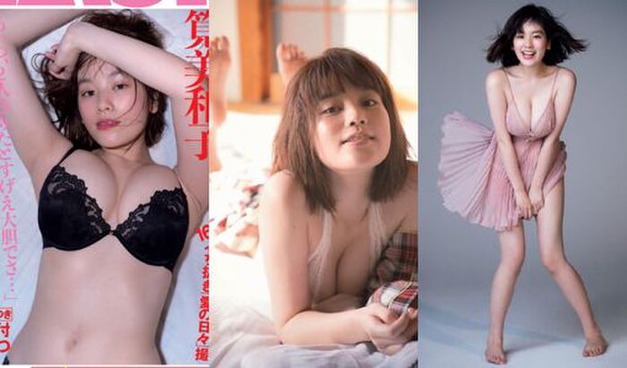 70 swimsuit gravure images of Miri Hanai's J-cup 93th image