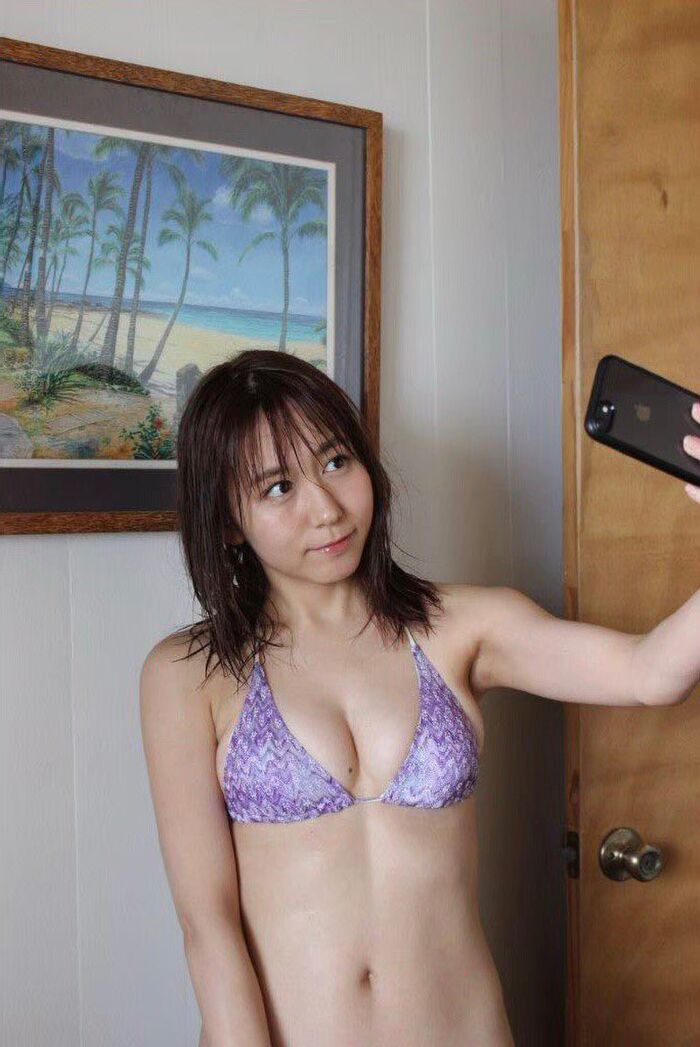 SKE48 Oba Mina, the naked image of the 2nd photo book is too erotic! The cut of the bed and bikini swimsuit is released ahead of time! 18th image