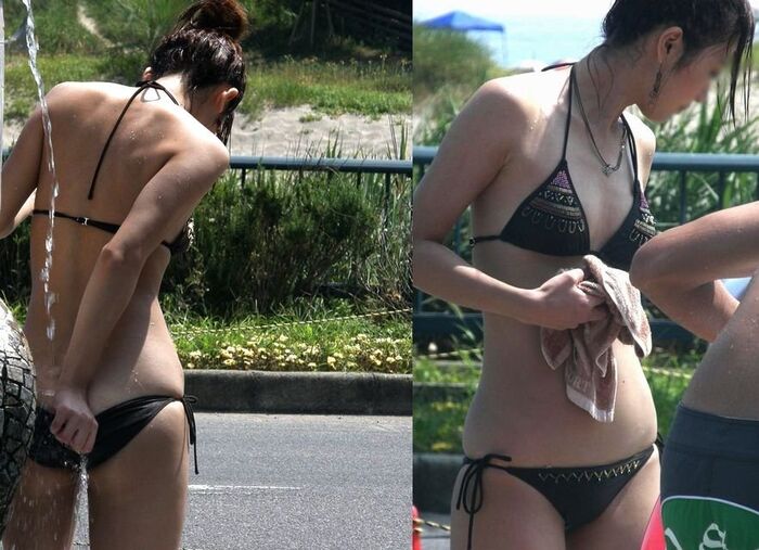 Butt image Amateur girls in swimsuits on the beach who are half-cut from bikinis, amateur girls in swimsuits who show off their butts from small bikinis or in swimsuits. If there is such a naughty half-butt daughter on the beach, I will definitely watch it. The girl in the bikini who was playing in the sea is not the size of the swimsuit because of the wave, the bikini falls down, and the ass is ...                                                          2020.10.05 Ass Image 7th image