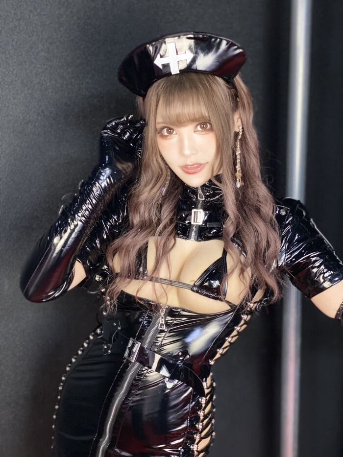 H cosplayer Tyroleus-chan beautiful big too enamel dark nurse is only for the purpose of sperm pulling out fetish cosplay image Vol.3 16th image