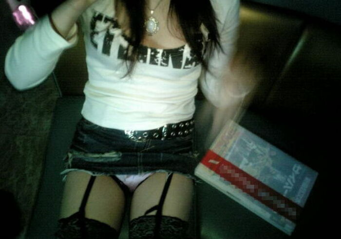 69 punch-raelo images of denim skirts! Voyeurism of the pants of the gal who can be seen round from minisca! 51th image