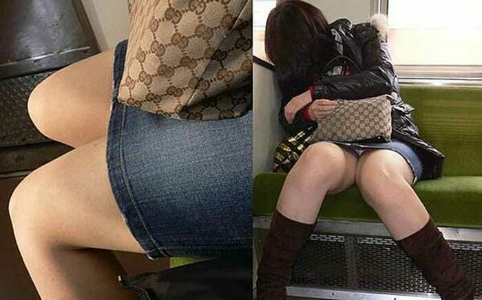 69 punch-raelo images of denim skirts! Voyeurism of the pants of the gal who can be seen round from minisca! 72th image