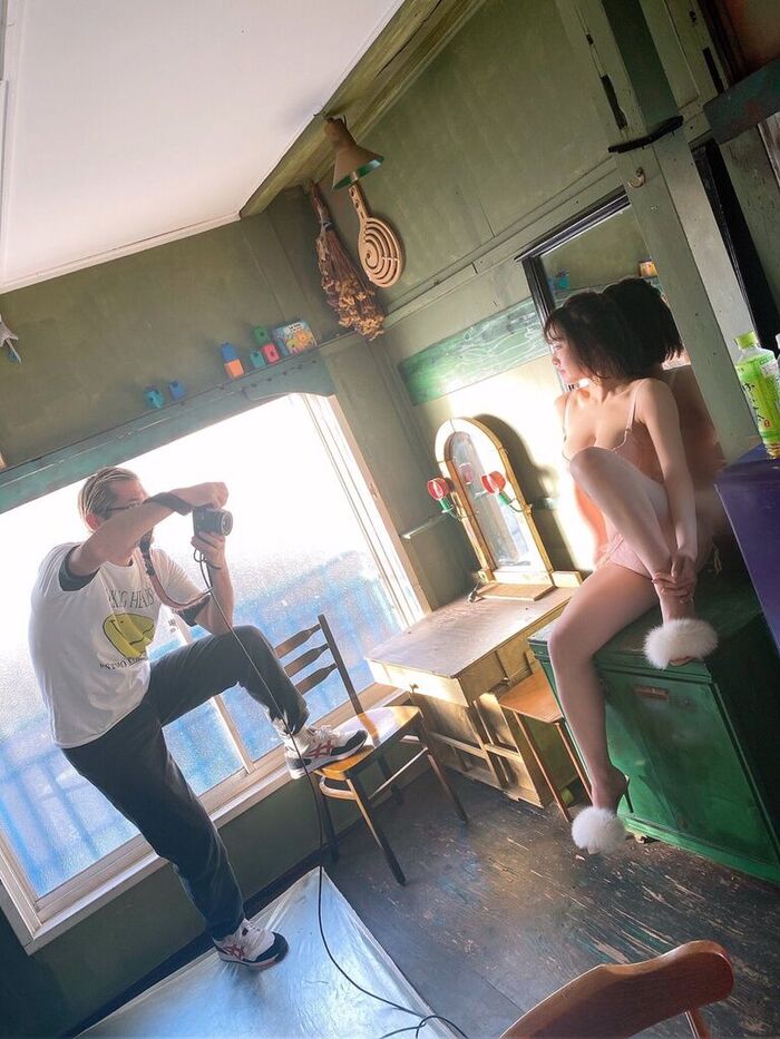 From Hihi Hanasaki, G cup child face Sharp body is too high! DOLCE's Swimsuit Gravure &amp; Off-Shot Images Echo! 33th image