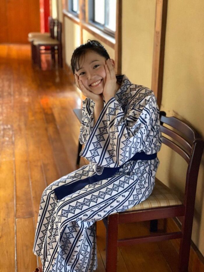 From Hihi Hanasaki, G cup child face Sharp body is too high! DOLCE's Swimsuit Gravure &amp; Off-Shot Images Echo! 40th image