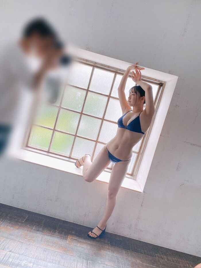 From Hihi Hanasaki, G cup child face Sharp body is too high! DOLCE's Swimsuit Gravure &amp; Off-Shot Images Echo! 7th image