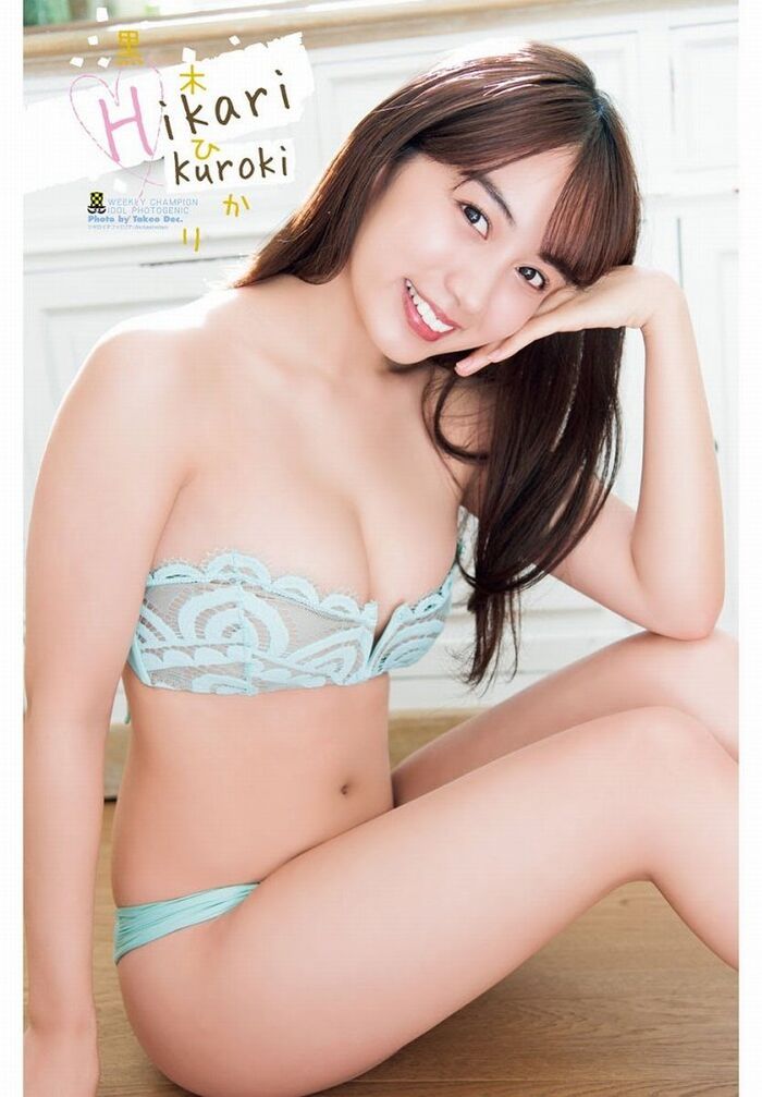 210 swimsuit gravure and photo collection images of Hikari Kuroki 'Godly Beautiful Girl' 60th image