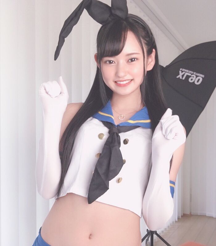 Take Umi-chan of the hairless new AV actress who made her AV debut is too beautiful girl 19th image
