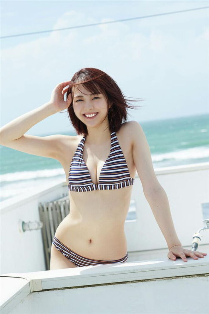 The 2nd Tamashiro Audition Grand Prix Rina Jinnan shows off her teen's last fair body in bikini gravure for the first time in her life 10th image