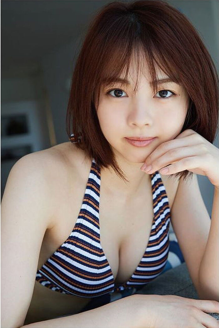 The 2nd Tamashiro Audition Grand Prix Rina Jinnan shows off her teen's last fair body in bikini gravure for the first time in her life 8th image