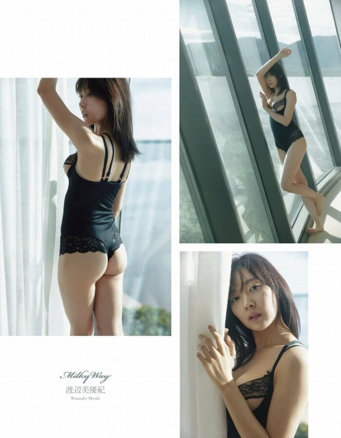 Miki (Miyuki Watanabe) semi-nude and swimsuit, underwear appearance image 200 sheets 51th image