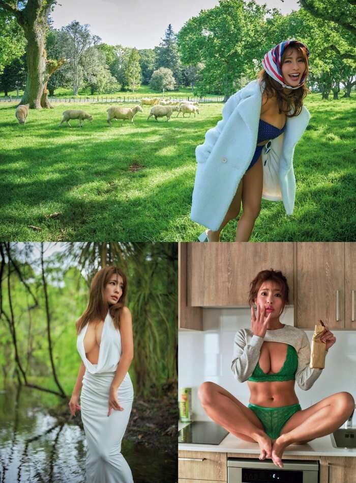 Hashimoto Rina's hand bra nude and swimsuit gravure images, etc. 227 sheets 68th image