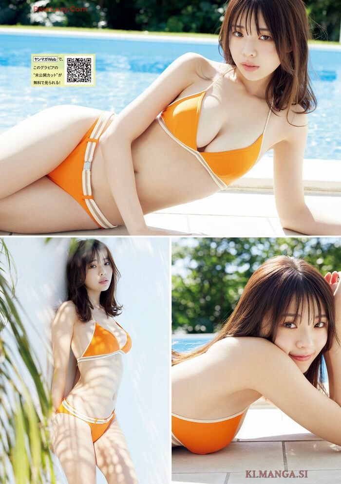 80 swimsuit gravure images of Kikuchi Hime Nana 16-year-old busty daughter-in-law 82th image