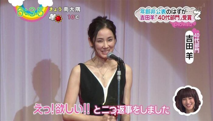 50 chest chira, milk shaking GIF and panchira images of Yoshida Sheep (46) 48th image