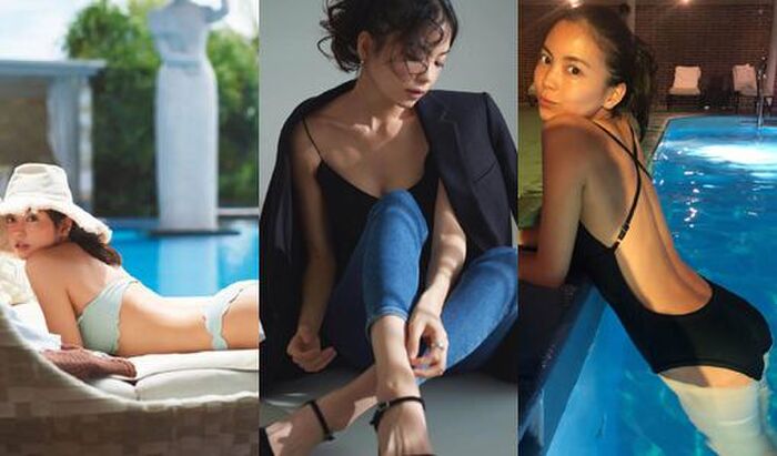 182 swimsuit gravure images of 9 head and body beauties of Rena Kuroki 'Nanao II' 225th image