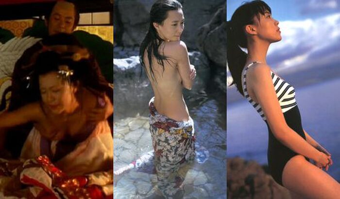 75 naked nudes of Ryoko Shinohara, SEX wet place and underwear CM image, etc. 98th image
