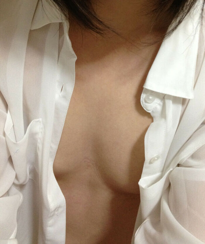102 naked shirt images! It is inevitable to be ocki in the white shirt of the charm that can be ya even as it is 26th image