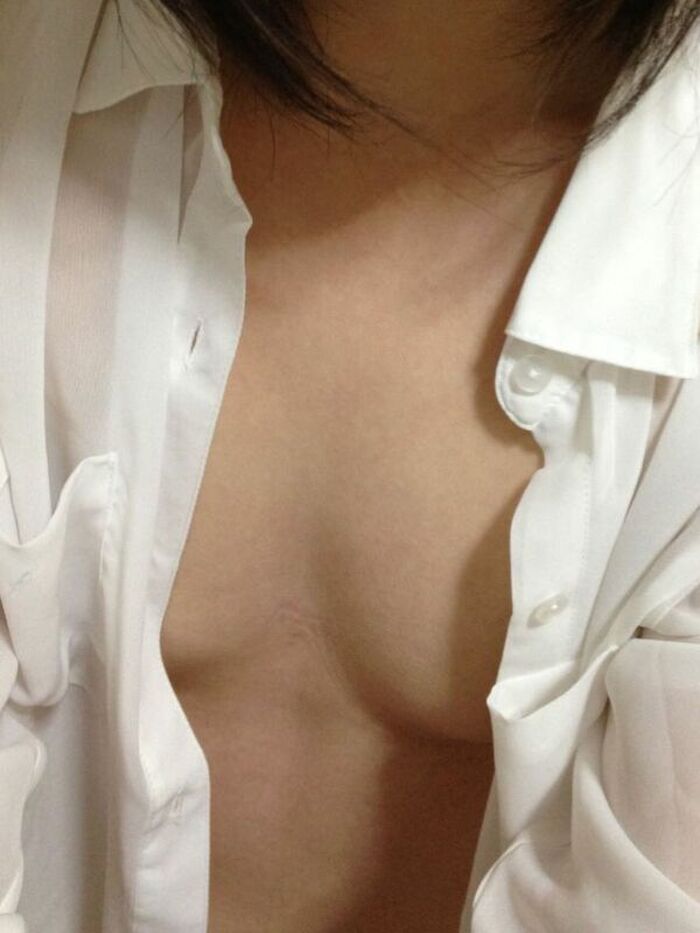 102 naked shirt images! It is inevitable to be ocki in the white shirt of the charm that can be ya even as it is 43th image