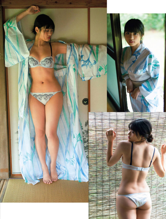 Momoka Ishida, Princess Peach of Naniwa, a graduate of agricultural high school, gravure image 12th image