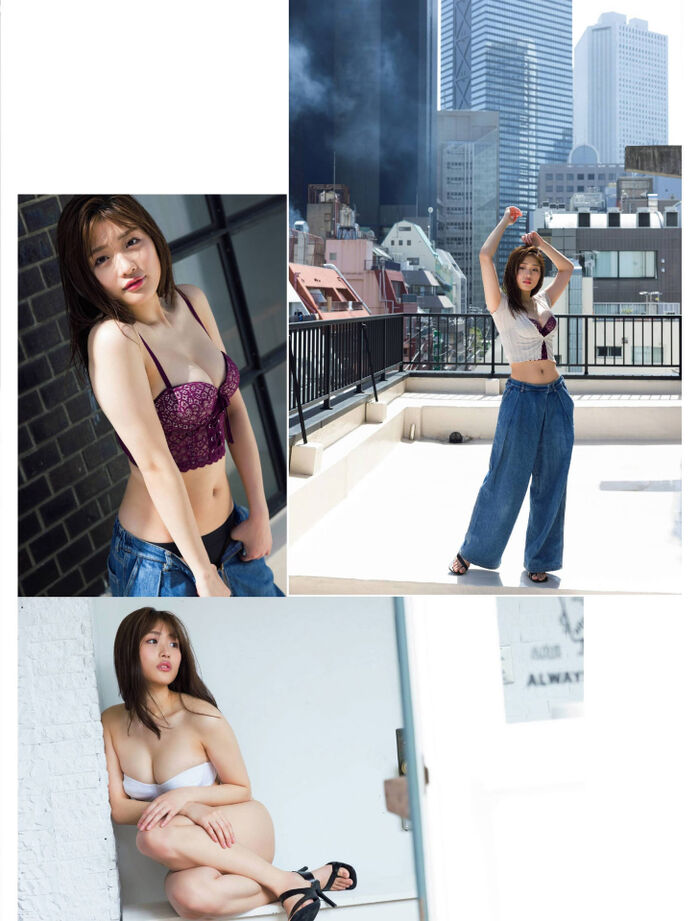 Momoka Ishida, Princess Peach of Naniwa, a graduate of agricultural high school, gravure image 3th image