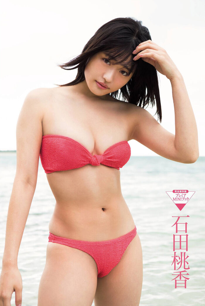 Momoka Ishida, Princess Peach of Naniwa, a graduate of agricultural high school, gravure image 71th image