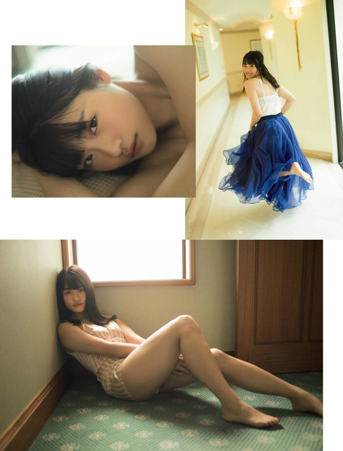 Momoka Ishida, Princess Peach of Naniwa, a graduate of agricultural high school, gravure image 94th image