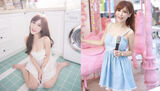 On the beautiful woman owner "菁菁 Kitty", 圍 豐滿 F-class nuclear 彈 material, erythrant exhibition hall imitation special charm lawlessness擋