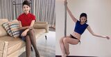 空姐沒班飛改行跳鋼管！制服搭黑絲襪「情純可人→性感尤物」該訂機票了~Chihyu Wu