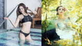Cold 豔 goddess "Hankiki" 專 Industry Imitation Special Kiba fully opened, 拜 overthrowing goddess Stone 裙 100th our wish!